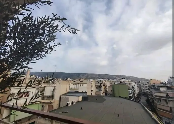 7Th Floor Spacious Veranda In The Heart Of Athens